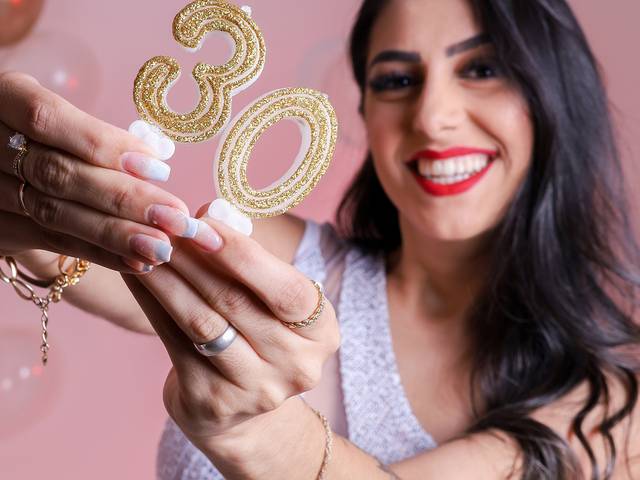 FEMININO de Fotografias de Aniversário - Thais