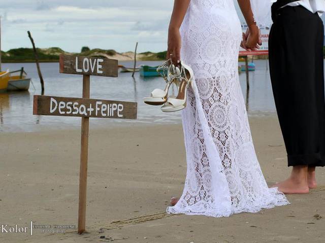 Casamento de Ensaio Dessa e Felipe