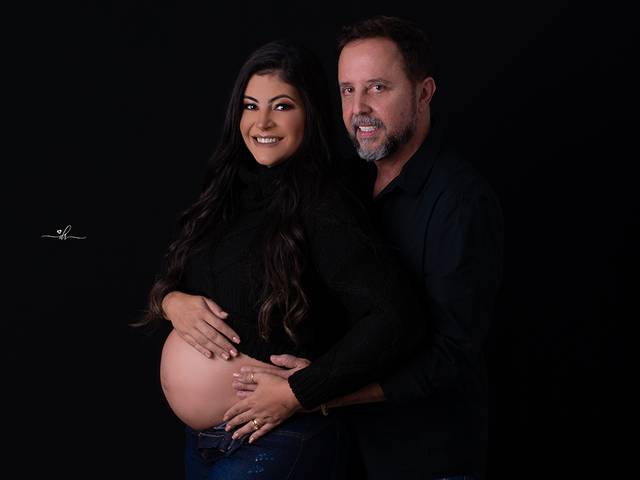 Gestante Estúdio de Alessandra: à Espera de Bella