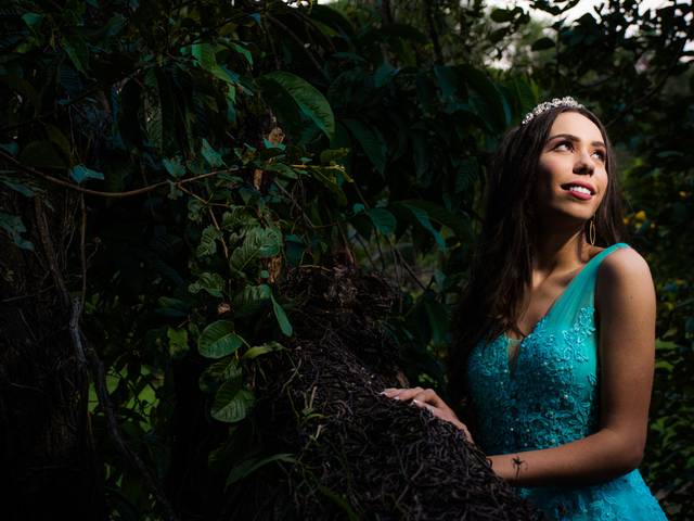 15 anos  de Isabella 15 anos - Ensaio Externo