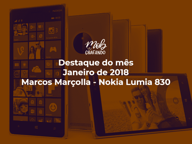 Destaque do mês de Gotinhas - Marcos Marçolla - Nokia Lumia 830