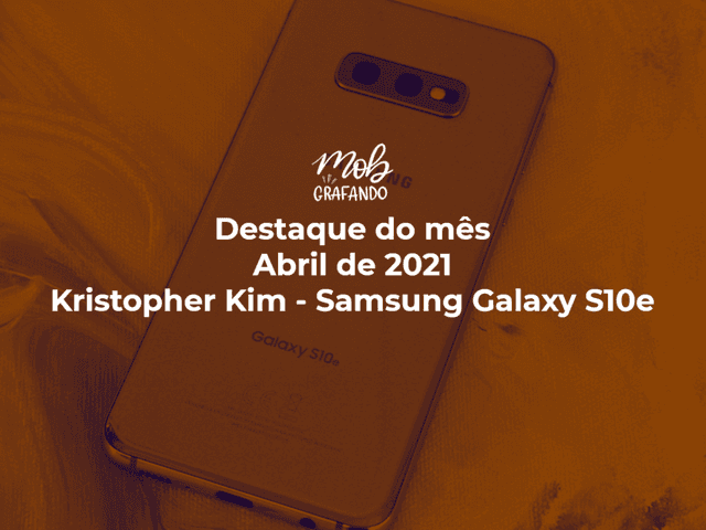 Destaque do mês de Chuva noturna - Kistopher Kim - Samsung Galaxy S10e