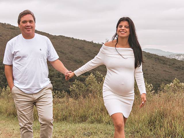 Gestante de Iara e Fernando