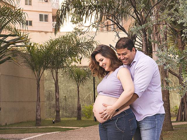 Gestante de Belisa e Fernando