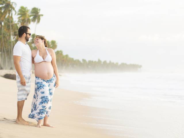 Gestante de Thayane e Higor à espera de Nalu