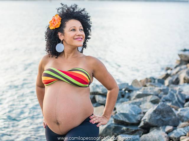 Gestante de Vem, Cecília!