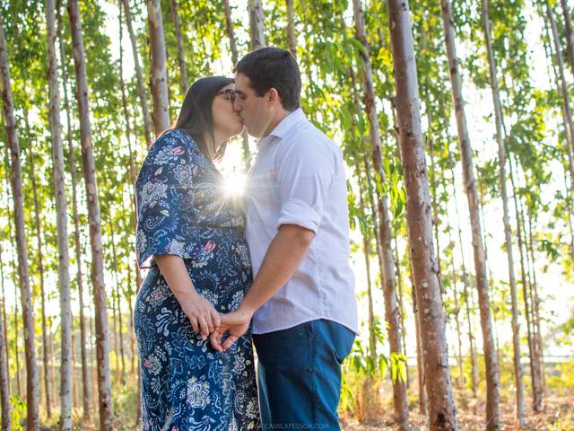 Gestante de Hellijane, ensaio gestante