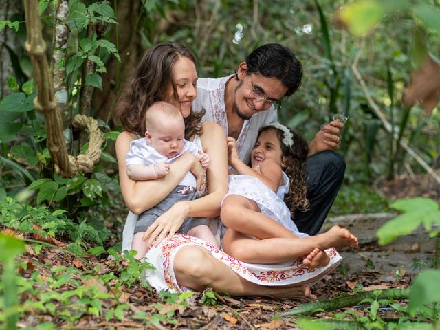 Família de Stefanie, Francisco, Ana Maria & Ismael