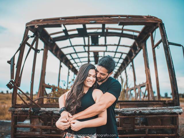 Casal de Fábio e Jamiria