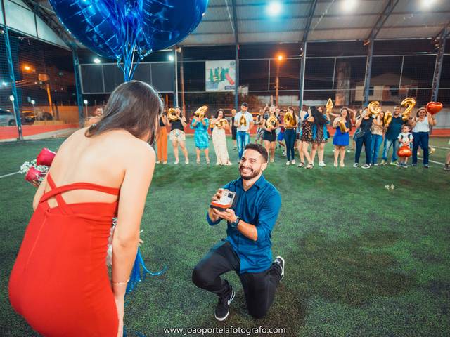 Casal de Pedido de Casamento - Gleyci e Guerd