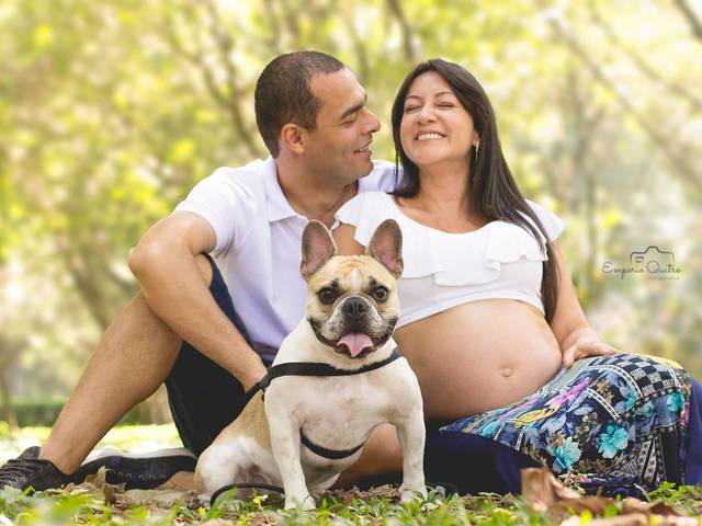 Gestante de Ensaio Gestante - Patrícia & Arthur