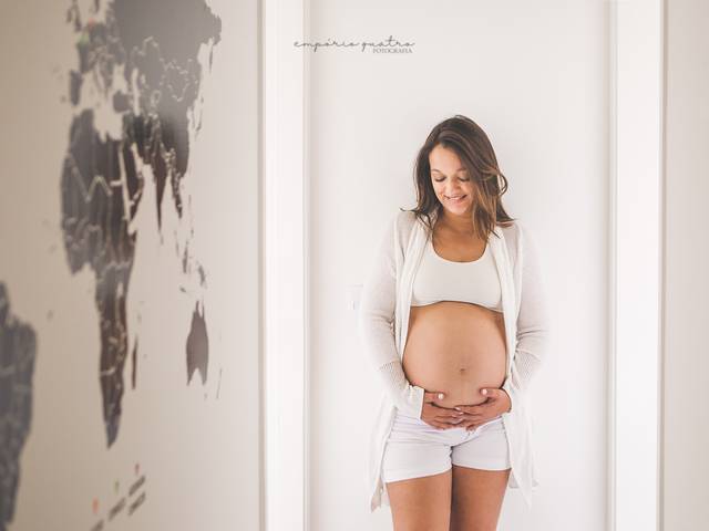 Gestante de Ensaio Gestante - Michele