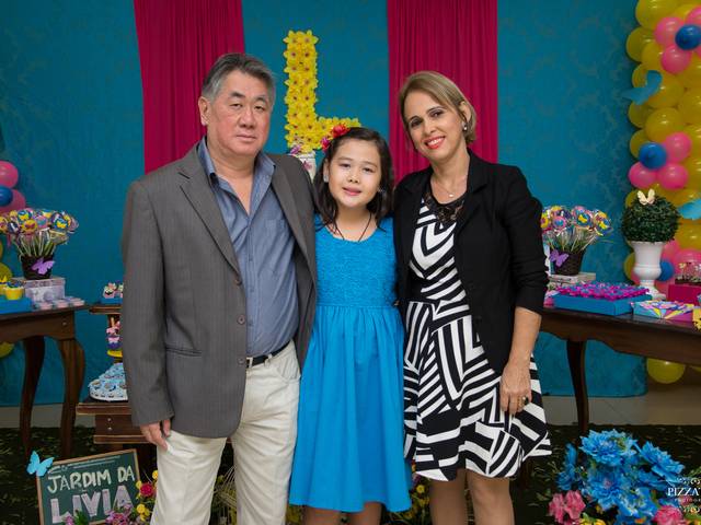 Aniversário de Aniversário da Lívia 10 anos 