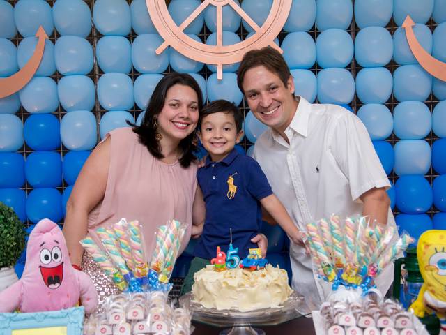 Aniversário de Aniversário Luiz 5 anos