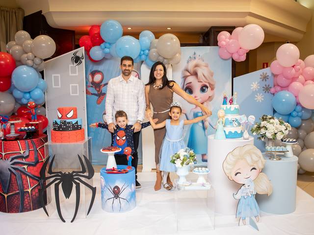 Aniversário de Aniversário Barbara e Daniel