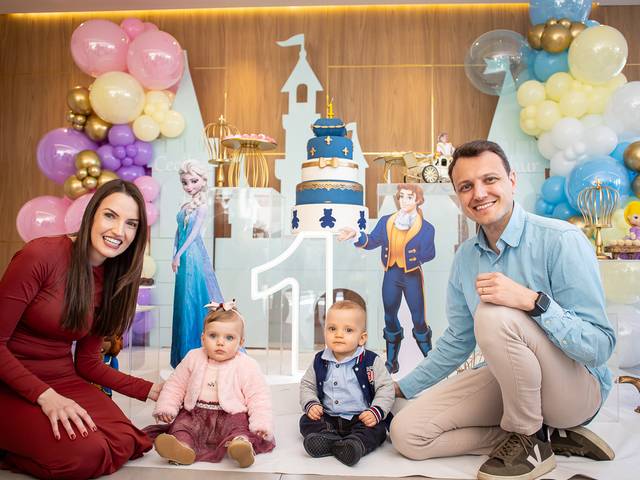 Aniversário de Aniversário Cecília e Arthur - 1 ano