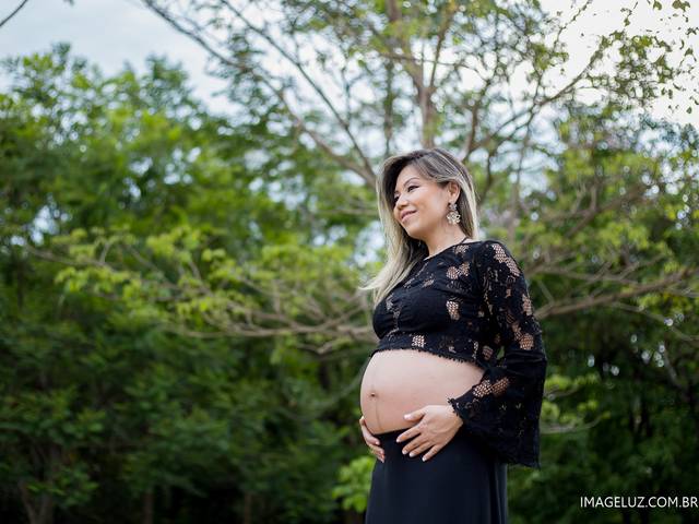 Gestante de Fabi a espera de Lucca