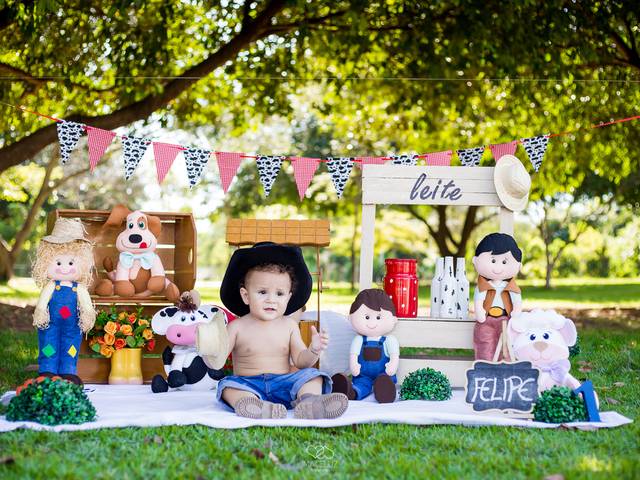 Ensaios de Ensaio Felipe - Smash the cake
