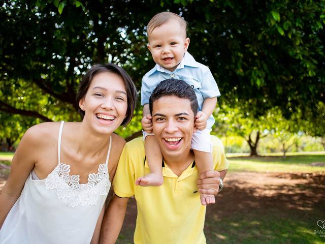Ensaios de Lorenzo e família 