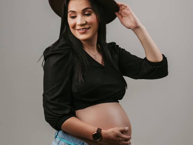 Gestante de Mamãe Claudineia