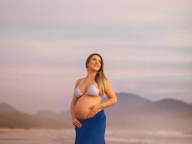 Gestante de Francine - Ensaio Gestante