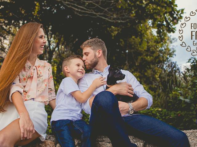 AULAS de Érika + Fábio + Arthur +(Lord) | Sessão fotográfica em família