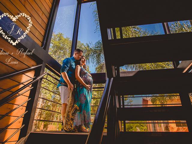 Gestante de Tatiani + Rafael + Lívia 