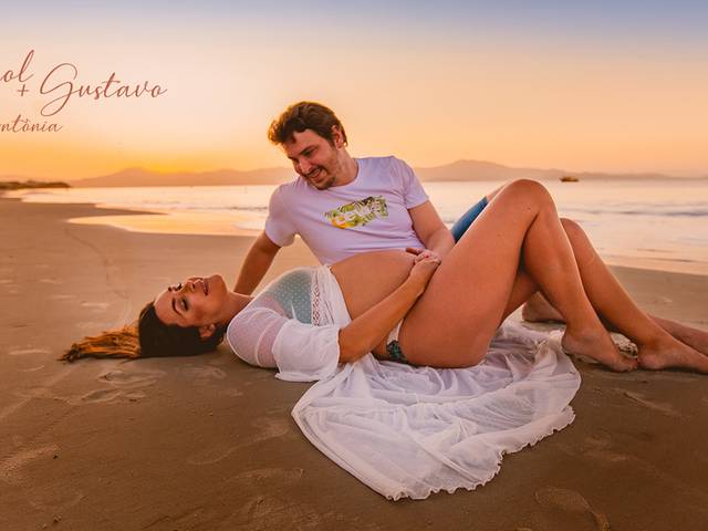 Gestante de Carol + Gustavo = Antonia