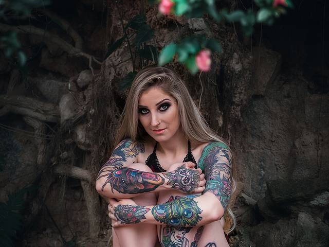 RETRATO de Mayte Proença - Miss ExpoTattoo2016