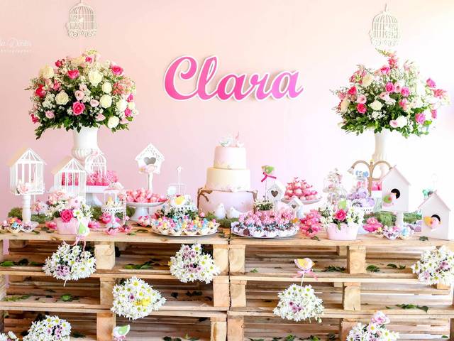 Aniversários de Festa da Clara