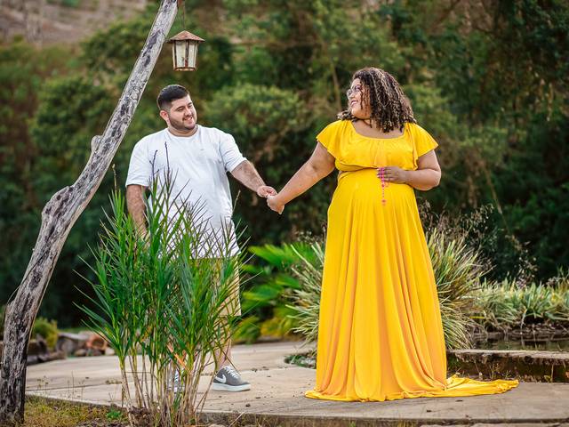 Gestantes  de Aryane e José Lucas - A espera de Cecilia