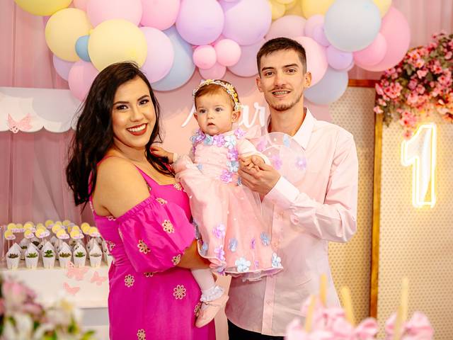 Aniversários de Maria Julia (Maju)  - 1 ano