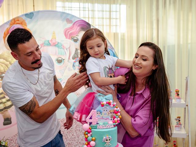 Aniversários de Melissa - 4 anos 