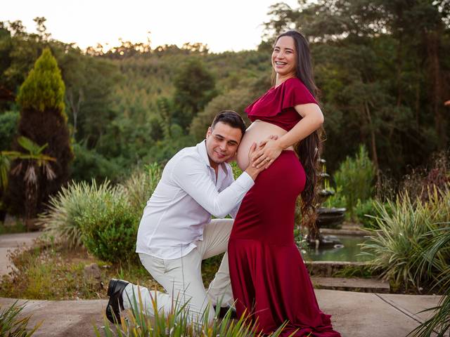 Gestantes  de Mamãe Evelin + Papai Elielton + Tia Vitória - A espera de Cecilia