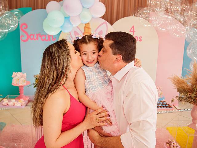 Aniversários de Sarah 4 Anos