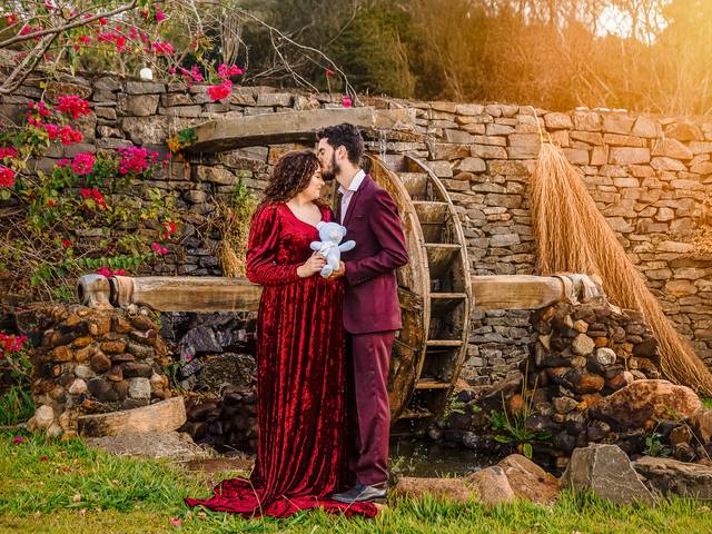 Gestantes  de A espera de Augustos - Mamãe Eduarda e Papai Alysson