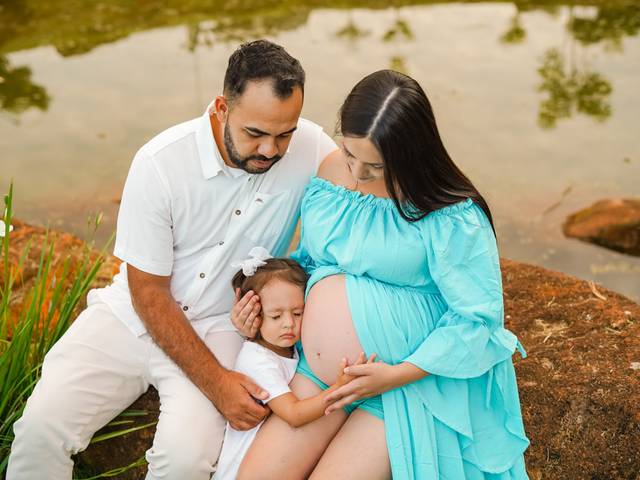 Gestantes  de Mamãe Nilvana + Papai Jonas + Irmã Isis- A espera de Ravi