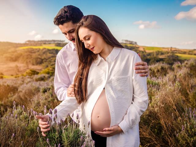 Gestantes  de A espera de Aurora - Mamãe Andressa e Papai Willian