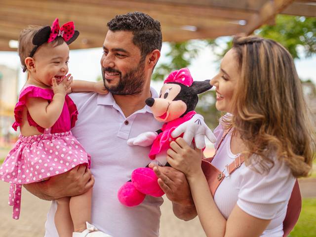 Ensaio de Aniversario | Familia | Infantil de Julia 1 ano