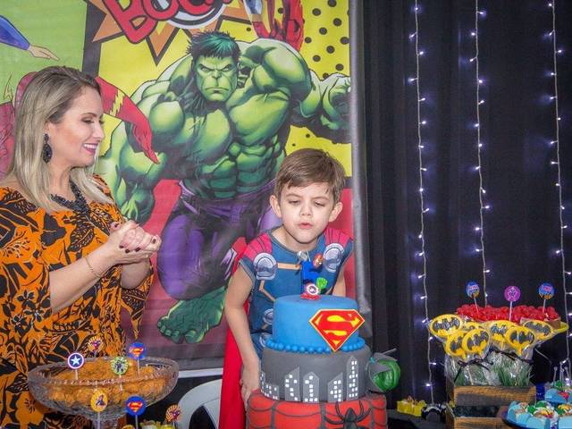 Aniversários de Arhur 5 anos 