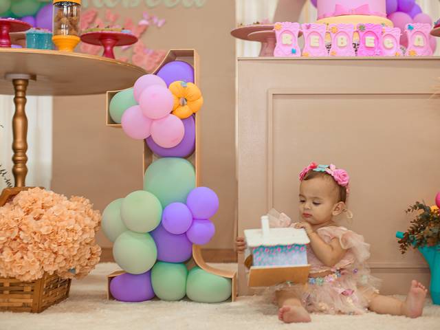 Aniversários de Rebeca 1 ano 