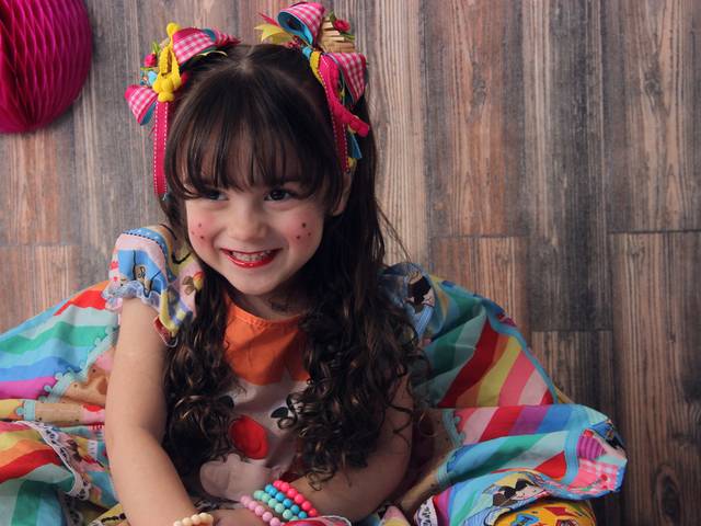 Ensaio Infantil de Mini ensaio Junino Layla