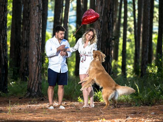 Ensaio Casal de Maria Helena e David