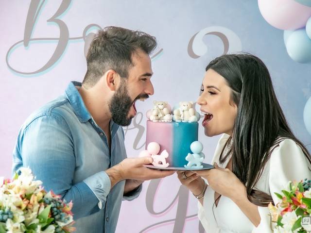 Infantil de Chá Revelação Letícia e Luiz Eduardo