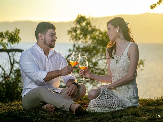 Ensaio Casal de Paola e Pedro