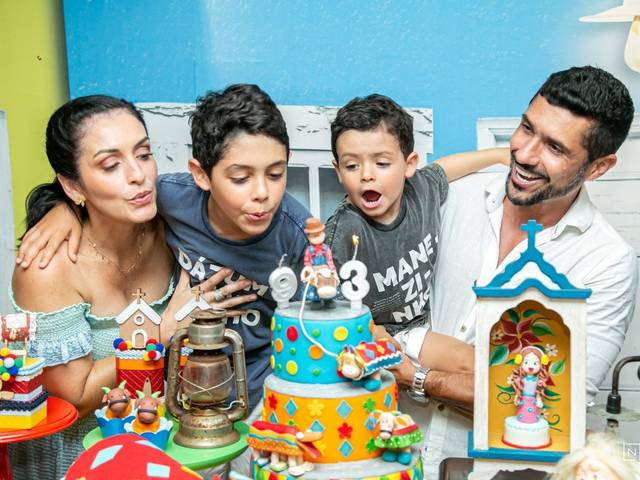 Infantil de João Antônio 9 e Miguel 3