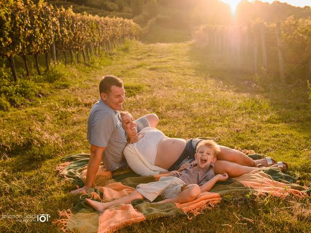 Ensaio de Gestante de Eliane + Cleiton + Vitor + Vini