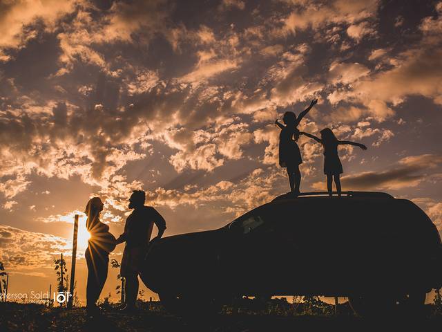 Ensaio de Gestante de Debora + Zéto + Miguel