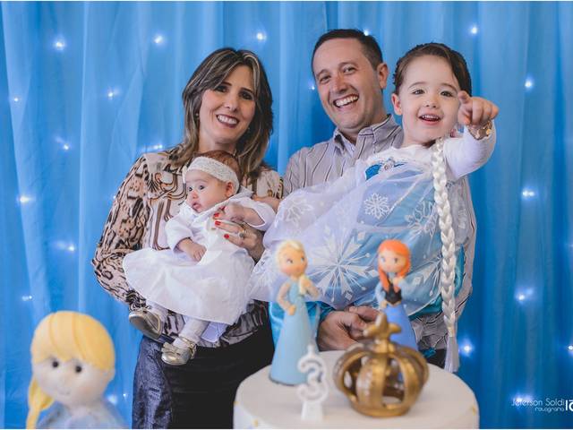 Aniversário Infantil de Batizado da Ana Carolina e Aniversário 3 anos da Ana Julia