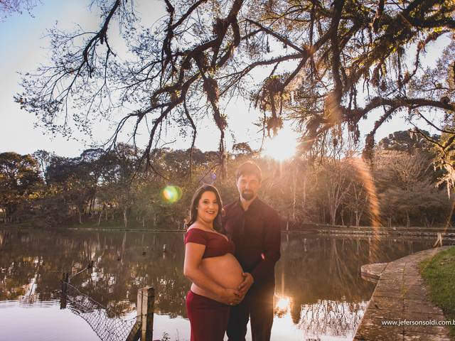 Ensaio de Gestante de Renata + Vinicius = Victor Luiz